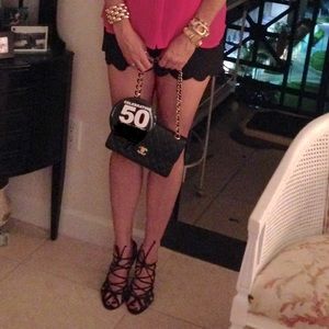 Schutz Strappy black heel